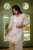 Paridha Chikankari Georgette Kurta Set