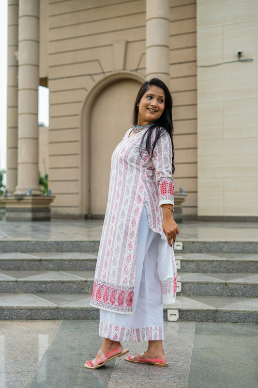 paridha chikankari kurta sets