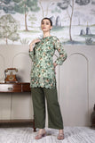 Paridha cotton printed with Sitara work tunic and trouser sets